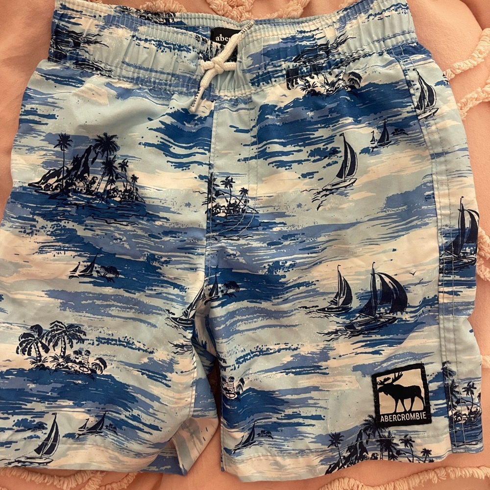 Abercrombie Kids Blue Swim Shorts